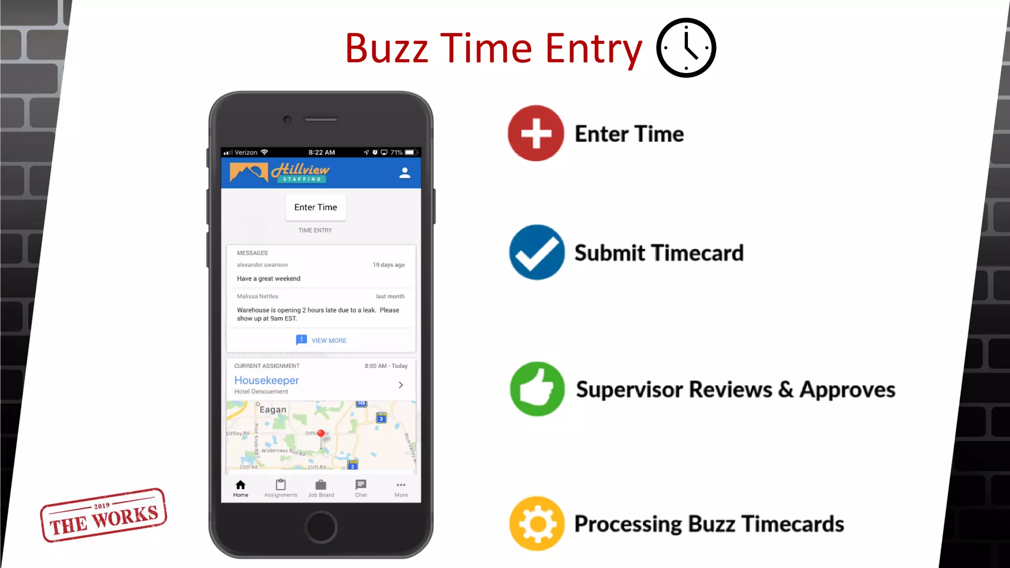 Buzz Time Entry
 