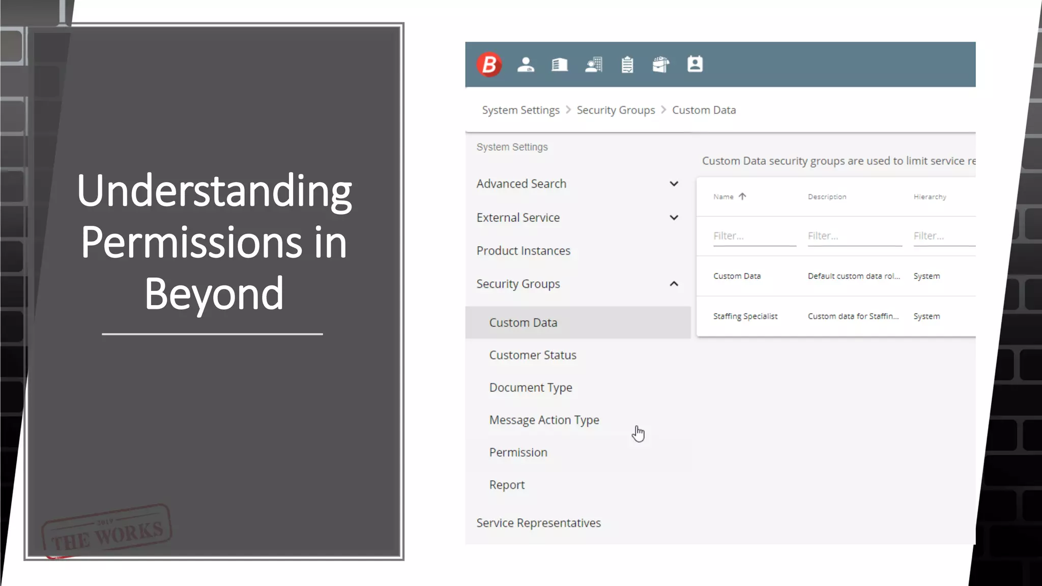 Understanding
Permissions in
Beyond
 