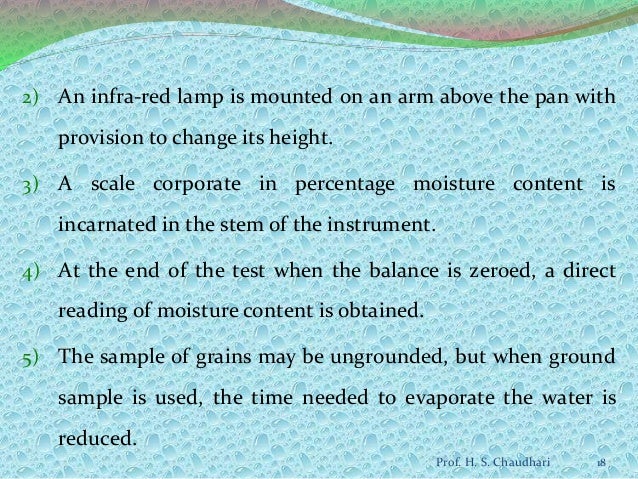 Moisture Content Determination Methods By Hema Gavit