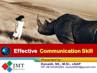 Effective Communication Skill
 