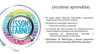 Financiamiento de proyectos de carbono azul: opciones de financiamiento, el sector privado