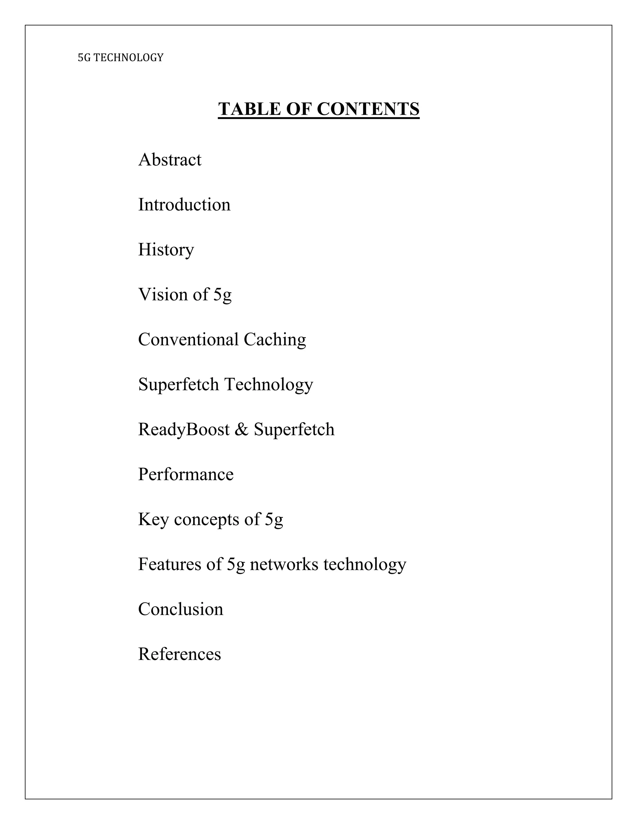 5g Technology Project Report Pdf