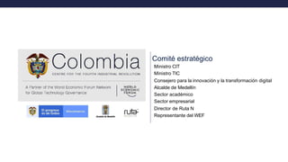 Trabajar en Colombia y
LATAM para impactar la
región y el mundo
1. Mapear oportunidades
de impacto.
2. Identificar, articu...