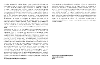 a d a a M g e e a de aer de d a ar a rre e are a
L in stí in m p zó c bi o v i s insu ccion s popul s y l
re e e d de e re ar er a e a ra de
c ci nt om inio los unucos sob los funcion ios im p i l s, t v és
e Pr ad e a ad ra a r a ere de a r e a
un C ons jo iv o, l cu l m inist b los t ibutos, los t ll s l C o t , l s
e a ada a a e re a r a r e a d a a a da de M g e a
m b j s y un policí s c t . Ot o f cto qu yu ó l c í los in fu l
a a de 3 E a r de r r e e de er e er
inv sión m nchú 16 9. st s t ibus l no o i nt l im p io s fu on
a d a r e ar a re e er a e ara a d r e a da de
unific n o, y p ov ch on un b lión int n n 1644 p cu i n yu l
M g e a e er a e a d a a e a e a de a d a a
último in st bl c un nu v in stí n c b z Shunzhi (16441661), l in stí
g g ar a M g a e r e e e de arr ar a
Qin . Los Qin conquist on T iwán, on oli , l Tu k stán y l Tíb t, s oll on l
agr ra e d e a a e ar a d r a e de a e
icultu con nu v os iqu s y c n l s, im puls on l in ust i t x til, l p p l,
a er a a er a e a d er e er r e d e
l c ám ic y l m in í , y x p n i on l com cio, om pi n o con l
a a e e er r de a e de M g A e a re a e re
isl m i nto x t io fin l s los in . unqu l l ción nt chinos y
a e e e a grar a e er a a e ga ar a a a de
m nchú s fu t ns , lo on m nt n l p z y s n on l sim p tí los
a e a e rar d e de da a a a re e e
c m p sinos l m jo sus con icion s v i . L pobl ción chin c ció n l
g a a d de e de a a e a er a de 3 e ara e
si lo X VIII, p s n o 150 m illon s h bit nt s c c 00 m illon s p l
a E a d a a r er e e a a e g erra a a a e
ño 1800. st in stí sopo tó fu t s l v nt mi ntos y u s, h st su fin l n 1911
A
INDI
A r de g a d a era de E ad d e
p incipios l si lo X VI, l In i un conjunto st os hin ú s y
a e e a a d a a ad e e ad r g e e
m usulm n s, qu h bí n si o t c os influ nci os po los m on ol s y l
a de de e g E ed de e a rag e a e de a a a a r e e
isl m s l si lo X I. n m io st f m nt ción, s st c b l no t l
a a de e ad e 2 r g e e e dar a
sult n to D lhi, conquist o n 15 6 po los m o ol s, qui n s fun í n un
er a r 3 3 e r ge r e er g
im p io con B bu (148 -15 0). D o i n tu co-m usulm án, l im p io m o ol
e e d a r d e r e e de a d a A ar a a d
xt n ió sus conquist s po to o l no o st l In i , y con kb (1556-1605) l m n o,
d e e Agra e a e de Ga ge e r r e ga a
consoli ó su posición n D lhi, y l v ll l n s, inco po ó B n l ,
a a a a e ra Ma a d Pa a a a da ar e A ga a a
R jput n , C ch mi , lw , Sin , nj b, K bul y Q n h n f nist n, sí como los
a a de e erar a agar A ar e a e g er e ra
sult n tos l D kán, B y Vij n . kb st bl ció un obi no c nt l, un
r re a er era ar e de r d agrar e re e
t ibuto sob l t c p t l p o ucto io, im pu stos sob los bosqu s,
a e er a a a ad a a ea e ara e er a a
l s p squ í s, l s l, u n s y p j s p l com cio, sí com o un
ad ra r a E a er a de agr ra erea e
m inist ción p ov inci l. n m t i icultu , im pulsó los c l s com o
arr r g d r a e ra e e a g d
oz y t i o, los cultiv os in ust i l s con fib s t x til s com o l o ón, con
ra e a a e e a e a e g re a
colo nt s com o ñil, y l s sp ci s com o pim i nt y j n ib . T m bién
d a d r a e e e r e e e a e ra e ga a Ade
consoli ó un in ust i t x til n l no o st , n C ch m i y B n l . m ás,
A ar r e a a e er a a er ad e g a dad re g a rga d
kb impulsó un p oy cto n cion l qu p mití l lib t i u l li ios , oto n o
e ra a d e a e a e e a e a d r a
l m ism o t to hin ú s y m usulm n s, y unqu st bl ció un oct in
r a a re g a gara a era a re g a e de re de
sinc étic com o l li ión ofici l, ntizó l tol nci li ios n un c to
3
159 .
E A A M A E E A
INTOL R NCI ISLÁ IC Y R SIST NCI HINDÚ
e re de A ar r er r e a a e a a a
Los suc so s kb om pi on con su p oy cto n cion l. S u ni to S h J h n
2 re a e e a a re g a d r eg a
(16 8-1658), st bl ció l isl mismo como l li ión ofici l y io p ivil ios los
a e a e a a ar a d e eg A ra g e
m usulm n s, unqu sin t c los hin ú s. Lu o, u n z b (1658-1707)
re r d r e a e e a d e a d a er re e
p im ió y isc im inó v iol nt m nt los hin ú s, sofoc n o cu lqui b lión
re e a a e gr e e der e er a r da d e
o sist nci , y unqu lo ó x t n l im p io, oc sionó p ofun s iv ision s
e a a re de ar a a g e ra a de r de e d e a
qu , l post , bilit í n los mo ol s. T s l st ucción t mplos hin ú s, l
er e a e e a a r a re g a e e a ar r er
p s cución su ns ñ nz y su p áctic li ios , s l v nt on p im o los
ra r a e a ad d e de A ar eg e e r ar re
jputs, los p incip l s li os hin ú s kb , y lu o los sikhs, qui n s fo m on un ino
e a e a a a de d ara e d e r er e
n l cu nc lt l In o, y los m this, un pu blo hin ú qu fo m ó un fu t
e ad e a e a de e a a e rre e
st o n l p nínsul D kán. L s const nt s insu ccion s y
e re a e de ar a er g a a er r a r
nf nt m i ntos bilit on l im p io m o ol h st su post io conquist po
ar e de g e e
p t los in l s s.
E r EP M eg d er d
xposición n o.7 S TI OS s un o p io o.
A E PA E PEA
L X NSIÓN URO
AP
J ÓN
 