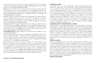 a re er e r de a er ad a E e e a ra a
nunc conoci on l p incipio básico l lib t polític . n st p no m
rge e a dea ara rga ar a edad e E ad dea r a e
su n nu v s i s p o niz l soci y l st o, i s cuyos p incip l s
e e e g e e e ad re ra e e
xpon nt s son los si ui nt s p ns o s f nc s s:
■ M e e r a ra e E e
ont squi u (1689-1755). S u p incip l ob fu l sp ír de a e e de
itu l s l y s
a
1748, llí a e e r de a e ara de dere de E ad e
pl nt ó l p incipio l s p ción los po s l st o n un
e a de g er de ar a a eg M e e e der
sist m obi no m on quí constitucion l. S ún ont squi u, l po
E e e e arga a de a ar a e e e eg a de rear a d ar a e
j cutivo s nc b plic l s l y s, l L isl tivo c l s y mo ific l s, y l
d a de gara ar e
Ju ici l ntiz su cumplimi nto.
■ a re E re er a ra e de a ar ar a
Volt i (1694-1778). nt sus num os s ob s s st c on sus C t s filosó a
fic s
re g e e de 3 e e r a dea de r
sob los in l s s 17 4, n los qu p opuso l i un ég e
im n
ar a e ar e ara e der a de re e a a r
p l m nt io qu lim it l po y los busos los y s bsolutist s. C iticó
e a a d g a g r a a r era a re g a e re a
l f n tism o o m ático y bo ó po un m yo tol nci li ios , si m p b jo
e r de re e a a er ad d d a
l p incipio l sp to l lib t in iv i u l.
■ ea 2 ra
Rouss u (171 -1778). Su ob má g a a e E ra a de 2 e a
s si nific tiv fu l cont to soci l 176 , n l
a a e
cu l pl nt ó e a edade e rga a r a re e e a e ad e re
qu l s soci s s o niz n po un p cto lib m nt c pt o nt los
re E e er de ega der a a a r dade e e e a a e e
homb s. st cu po político l su po un s uto i s, y s som t l s l y s
r d da r e a ad ge era e e a a era e a e e r
p o uci s po s v olunt n l. D st m n , st bl ció l p incipio
de r de e a era a re de e e e
m oc ático qu l sob ní si n l pu blo.
A E M A P A
L CONO Í OLÍTIC ra e e g a a e a der a d
D u nt l si lo X VIII n ció l conom í m o n con os
e e a de e a e
scu l s p ns m i nto:
■ a ra a de ra
L fisioc ci , l f nc é e a dera e a r e a de e e
s Qu sn y, consi qu l iqu z los pu blos stá
e r d de a erra r e e e ra e e rar a rga a de a
n los p o uctos l ti , y po llo s c nt n m jo l o niz ción l
r d agr a de e a de E a d r a e ara er a r
p o ucción ícol y los sist m s cultiv o. st oct in s c ct iz po
e rag e de r r e e r de e de a er ad de
su stilo p m ático, s ci , m ás p áctico qu t ó ico y fi n l lib t
er e a de ar a ar de ar a er
com cio, con su l m “ j p s , j h c ”.
■ E era e
l lib lism o conó de e
m ico, l scocé Ada r ga e
s m S m ith, p om ul qu los
g er de e er e r reg ar e er de ar e e er ad
obi nos no b n int v ni ni ul l com cio, sino j qu l m c o
e re e e a e e de a er a a de a da a
funcion lib m nt con l s l y s l of t y l m n . T m bié arg e a
n um nt
e a ra
qu , t vé de a e de a a e a e a e
s l funcion m i nto un “m no inv isibl ”, l conom í stá
a rreg ada e e a de e r e re a er a a de a da a
uto ul lo qu v it s quilib ios nt l of t y l m n . D ich
a r ar e a edad e de arr ara de a era g a ar a e a
situ ción p ov oc qu l soci s s oll m n i u lit i y n tot l
ar a e da e a e e r a e e de er ad a ra r a de
m oní , sost ni x clusiv m nt po l s l y s l m c o. L ob p incip l
e a a E a re a a ra e a a a a de a r e a de a a e
Smith s ll m ns yo sob l n tu l z y l s c us s l iqu z l s n cion s.
E r EP M eg d er d
xposición n o.5 S TI OS s un o p io o.
A E PA E PEA
L X NSIÓN URO
A arg de g re de P r ga E a a e a ar a e rar
lo l o l si lo X V, los inos o tu l y sp ñ s l nz on x plo los
are e a de e a r a er a e er ara rea ar er a
m s n busc nu v s ut s com ci l s y pu tos p liz int c m bios
e de r e e E e e e de a era de e a e r ea a
con los pu blos O i nt . st fu l inicio l x p nsión u op , l
a e r gar a a a e g e ar a a de r r e err r
cu l s p olon í h st l si lo X IX , y los ll v í scub i nu v os t ito ios
e r a A a a e rar e gra de a e e a a
n Áf ic y si , y ncont s con n s civ iliz cion s qu t n solo conocí n
r re a de a g a er ed e a e E e e r e ar ar a
po los l tos nti uos v i j os m i v l s. n st p oc so p ticip í n
er r e e a de e g e e ra e e ade a e a
post io m nt los hol n s s, in l s s y f nc s s. Los l ntos técnicos n l
a ega gra a a de arr e r a a
n v ción, ci s los s ollos ci ntíficos p opios y l cont cto con los
a e er er a re e r e e er e ed e r d a
m usulm n s, p m iti on los inos u op os v nc l m i o qu p o ucí n
a e e da re ere g e a a d er ar a
l s l y n s sob s s m itoló icos n los océ nos, y sí pu i on inici l
a de d ere e e e eg e e ar a a e a e er gra de
conquist if nt s pu blos, qu lu o l s ll v í st bl c n s
er a e r d e d
im p ios coloni l s po to o l m un o.
E ME M E A E P A E AMA
L CO RCIO: OTOR D L X LOR CIÓN D ULTR R
ra e e g ar a reg e de E r a e e a G a e
D u nt l si lo X V, v i s ion s u op com o V n ci , énov y Nápol s,
e er e a a a ge er a r d de a r e e Gra a a e
xp im nt b n un u com ci l p o ucto sus cont ctos con O i nt . ci s sto,
e r e e a a e a e e a r e a e a e a e e g re a
los u op os t ní n cc so sp ci s o i nt l s com o l pim i nt , l j n ib y l
a e a d a ad r r a eda er e de a edra re a
c n l ; po í n qui i l s s s y p fum s C hin , pi s p cios s com o los
d a a e a e era da r e a e d e de d a e Med
i m nt s, l s sm l s y los ubí s, y los t ji os y tint s In i y l io
r e e e arg a a da de a a a a de r e 3 e
O i nt . Sin mb o, con l c í Const ntinopl m nos los tu cos n 145 , s
err e er erre re e r e e a r a ar a a ar a
int um pió l com cio t st con l O i nt y l s ut s m ítim s p s on
er r ada r a e P r e re de P r ga E a a
s cont ol s po los m usulm n s. o sto, los inos o tu l y sp ñ
e re d er a eda de e a r a ara re a e er e er a
m p n i on l búsqu nu v s ut s p st bl c l int c m bio con
r e e
O i nt .
A M A E
OTR S OTIV CION S
M e r e de g a er e e r de a r ada a
uchos u op os l si lo X V, m ntuv i on l spí itu l s c uz s sí com o
dea de e e der a d r a r a a e a ge ar a e e e a a a
su i x t n l oct in c isti n y v n liz los infi l s qu h bit b n
e a r era de E r a E a e a a re g a ara a e a
n l s f ont s u op . st fu l justific ción li ios p l x p nsión
e r ea a ada r a g e a a a a ra de er a e a
u op , nim po l I l si c tólic , t v és p m isos ofici l s com o l
a e da r e a a e 2 e a a a r a re r g
bul m iti po l p p Nicolás V n 144 , n l cu l uto izó l y po tu ués
A ara e er e a ar a aga a e Ade e re
lfonso V, p som t y scl v iz los p nos y m usulm n s. m ás, nt
re de e a a e a e r de a e ra a de r e a
los hom b s st époc x istí un spí itu v ntu y un fán iqu z s y
de g r a ad r e r de a er de g Mar P
lo i , m otiv os po los sc itos v i j os l si lo X IV com o co olo,
e e r de a ara a arra a a gra de r e a e e a e e a
qui n n su Lib o l s m vill s, n b l s n s iqu z s qu xistí n n los l j nos
re de a a a a g a
inos C t y (C hin ) y C ip n o (J pón).
A E A E G
D L NTOS T CNOLÓ ICOS
 