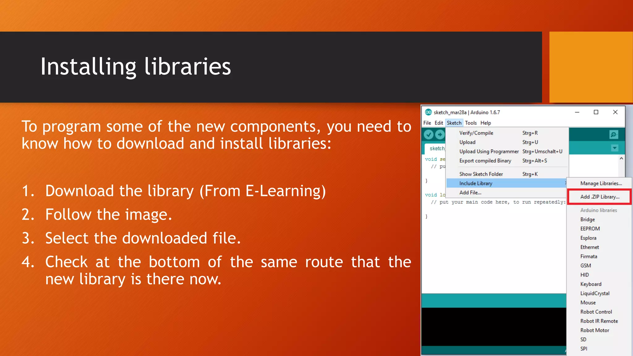 Domotics: New Arduino components | PPTX