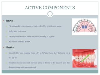 7. removable appliances | PPTX
