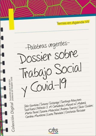 | Colección Documentos para el ejercicio profesional del TSTemas en Agenda VII | 1
 