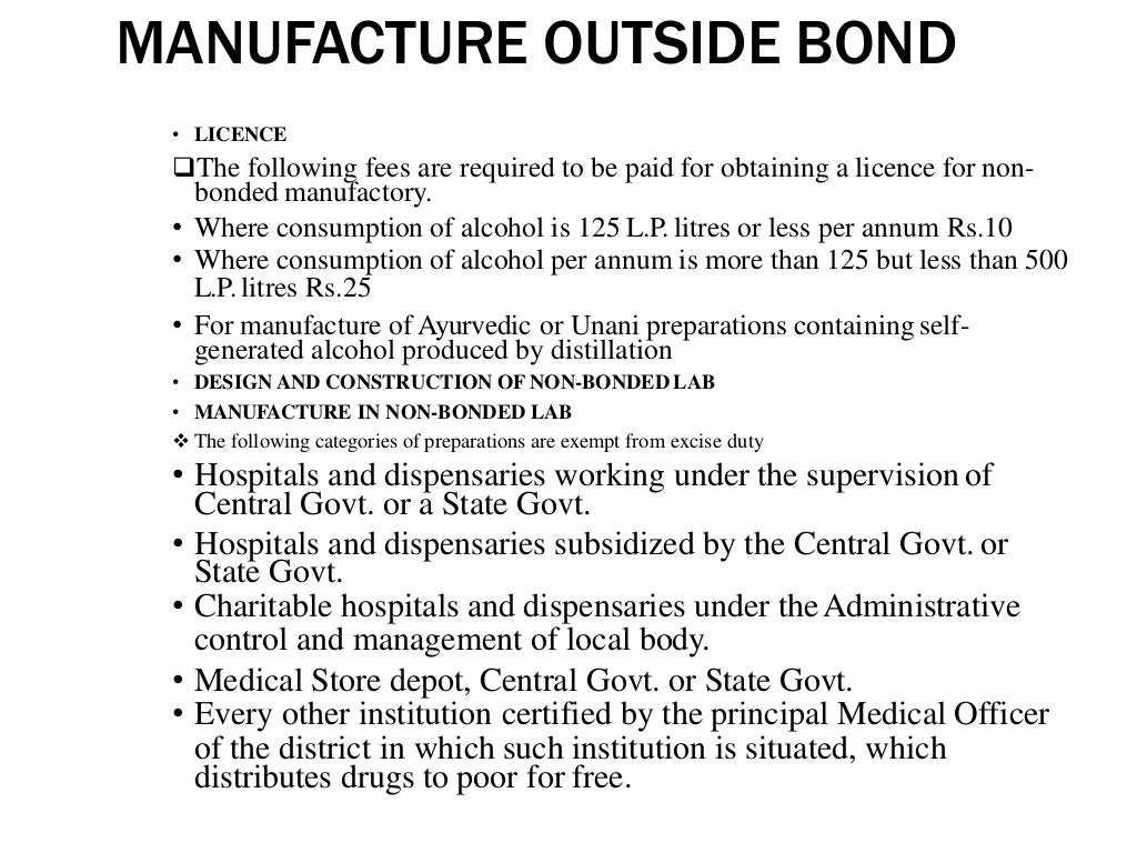 medicinal & toilet prepration act 1955