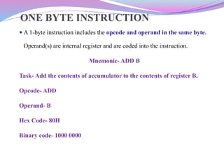 instruction format and addressing modes | PPTX