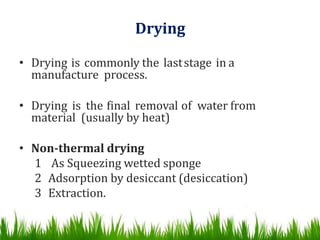 drying | PPTX