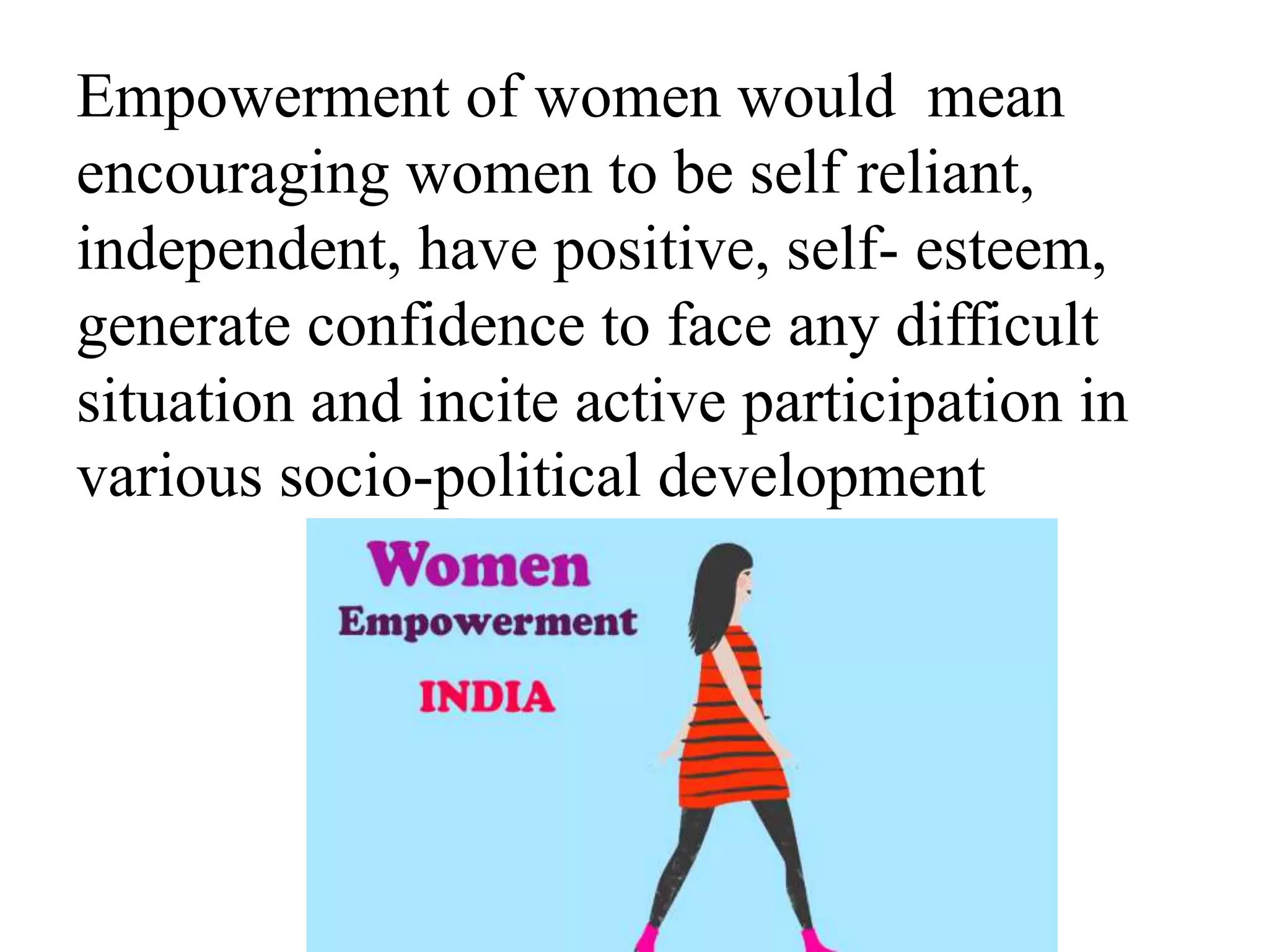 WOMEN EMPOWERMENT | PPTX
