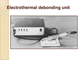 Electrothermal debonding unit
 