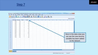 multiple linear regression in spss (procedure and output) | PDF
