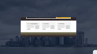 Creating The Footer: