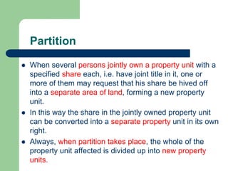 7.lecture 6 property formation | PPT