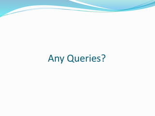 Any Queries?
 