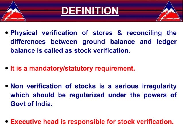 7.STOCK VERIFICATION OF STORES.pptx