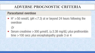 ADVERSE PROGNOSTIC CRITERIA
 