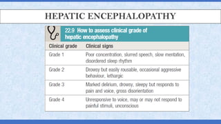 HEPATIC ENCEPHALOPATHY
 
