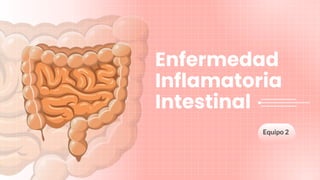 Equipo 2
Enfermedad
Inflamatoria
Intestinal
 