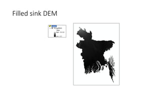 Filled sink DEM
 