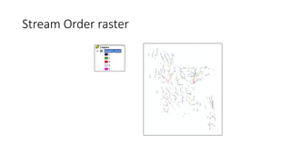 Stream Order raster
 