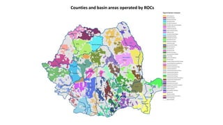 Romania Rivers System Romania Development of the River Basin Management Plan | PPTX