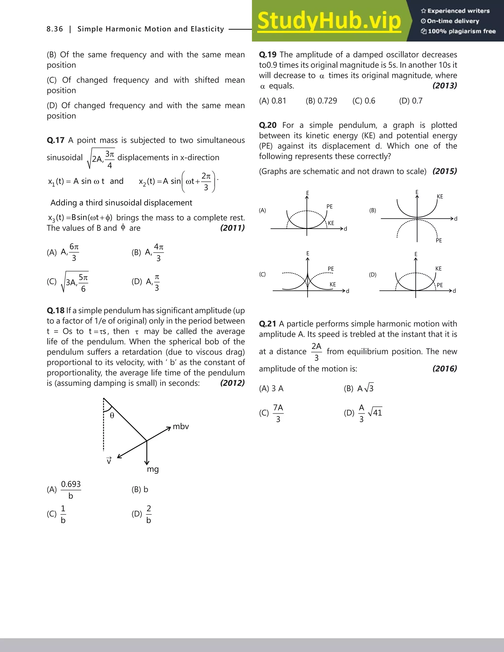 7. Springs In Series And Parallel
