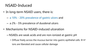 Weak Nsaids 7.Peptic Ulcer Disease.ppt