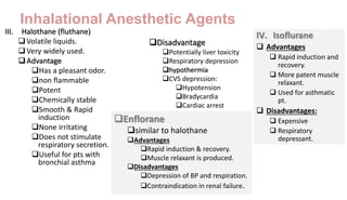 Principles of Anesthesia for Nursing Students | PPTX