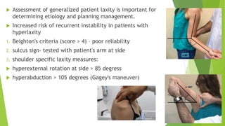 Hyperlaxator 7. Approach to shoulder instability.pptx