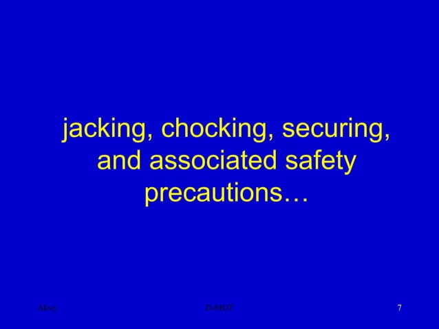 EASA module 7.17 Aircraft handling and storage.ppt