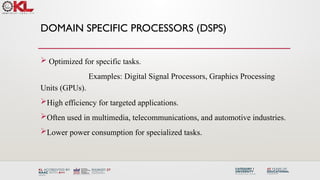 Domain Specific Chip 7. General Purpose and Domain Specific Processors,.pptx