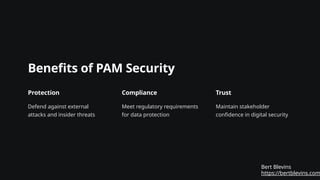 Ensuring Robust Security with Privileged Access Management (PAM) | PPTX