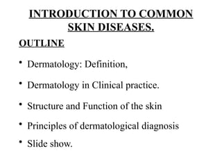 Skin Status Introduction 7.lect.Intro to comm skin dis 2021.pptx