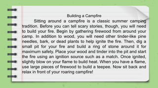 Campfire Writing Examples 7. Lesson 7 - Informational Text Structures.pptx