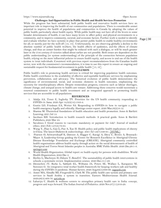 The Role of Public Health in Promoting Health Services (www.kiu.ac.ug ...
