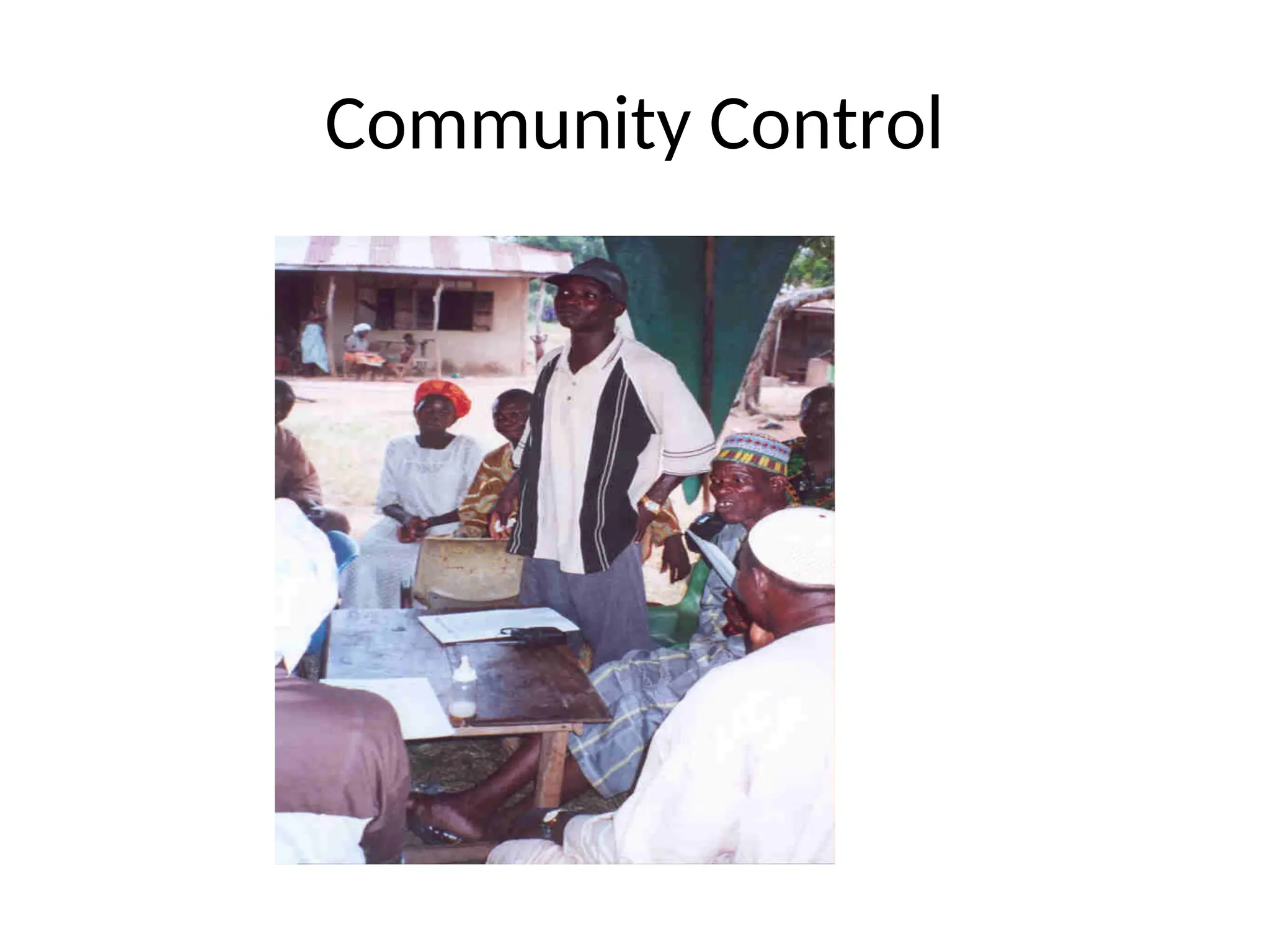 Community Control
 