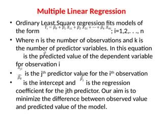 Regression_JAMOVI.pptx- Statistical data analysis | PPTX