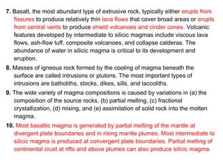Basic Rock Basic of Igneous Rocks in geology .ppt