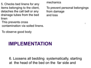 7. BED_MAKING -Bed making in nursing is the process of preparing a bed ...