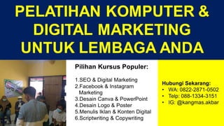 Tempat Kursus Komputer Scriptwriting PAPUA