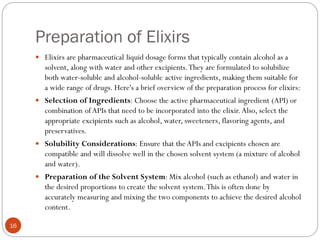 7. monophasic liquid dosage forms.pdf book | PDF
