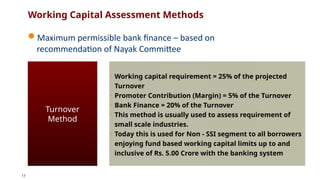 Working Capital Methods 7. Working Capital - Methods of Financing.pptx