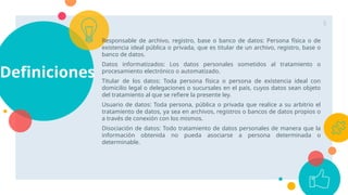 Datos Informatizados 7. 9 Ley de Habeas data, protección de datos personales.pptx