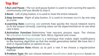 TensorFlow Playground with Deep Learning Visualization Tool | PPTX