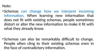 7. Schema Theory.pptx psychology in education | PPTX