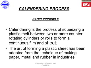 “Comprehensive Calendaring Process former | PPT