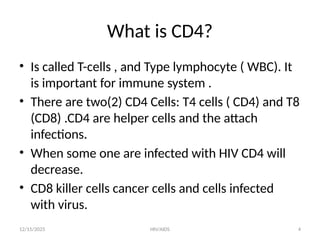 7. HIV /AIDS & opportunity infectionpptx | PPTX